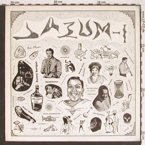 V.A.Jazum 1: Reese and Abbott... Red Norvo, Jazum(1), US,vg+/m-, 1969 - LP - Y8035 - 6,00 Euro
