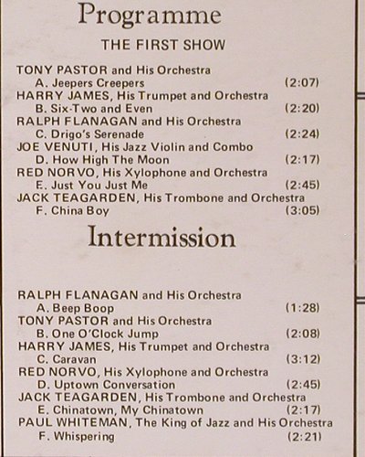 V.A.Greatest Bands in all the Land: Tony Pastor... Paul Whiteman, Bygone(BB/SWING 1501), UK,vg-/vg+,  - LP - Y8038 - 5,00 Euro