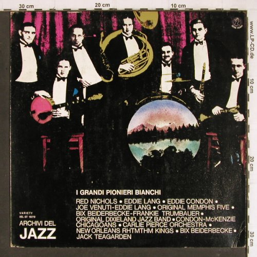 V.A.I Grandi Pionieri Bianchi: Org.DixielJazzB... Red Nichols, Variety(REL-ST 19219), I, m-/vg+,  - LP - Y8060 - 6,00 Euro