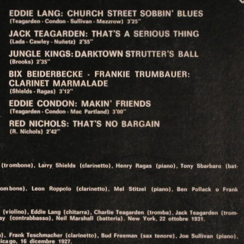 V.A.I Grandi Pionieri Bianchi: Org.DixielJazzB... Red Nichols, Variety(REL-ST 19219), I, m-/vg+,  - LP - Y8060 - 6,00 Euro