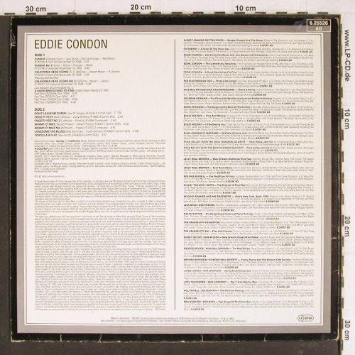 Condon,Eddie & his Orch.: A Good Band Is Hard To Find,38-42, Commodore (6.25526 AG), D,vg+/m-, 1983 Typ: LP Best.-Nr.: Y8094 Preis: 5,00 Euro