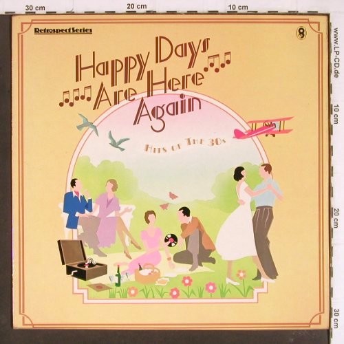V.A.Happy Days Are Here Again: Jack Hylton,Ambrose, Geraldo&h.Orch, World Records(SH 337), UK,Hits'30, 1979 - LP - Y8101 - 7,50 Euro