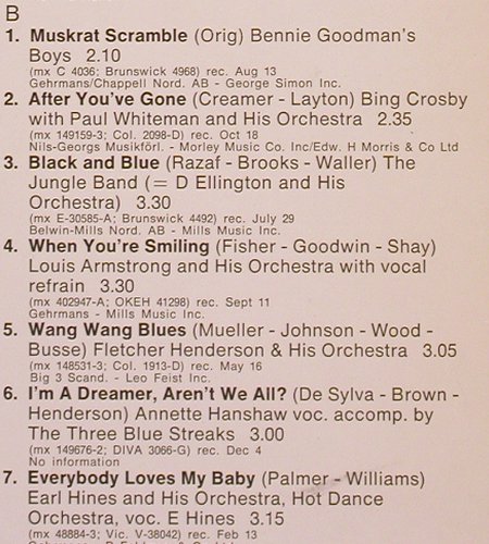 V.A.A Flash of '29: L.Armstrong,Crosby... Ben Pollack, Phontastic Nostalgia(NOST 7608), S, m-/vg+,  - LP - Y8163 - 7,50 Euro
