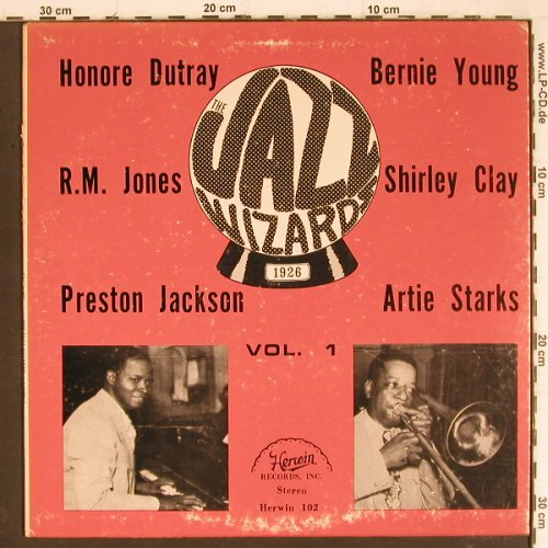 V.A.The Jazz Wizards 1926 Vol.1: Preston Jackson... Wallie Coulter, Herwin (hist.rec.)(H-102), US, m-/vg+,  - LP - Y8171 - 6,00 Euro