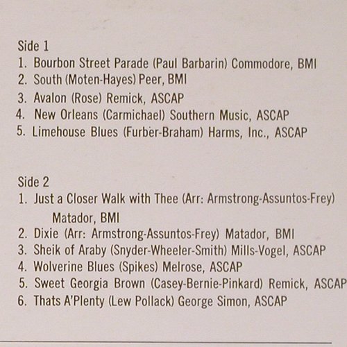 Armstrong,Louis: Great Alternatives, Chiaroscuro Rec. (CR-2003), US, CO, 1976 Typ: LP Best.-Nr.: Y8216 Preis: 7,50 Euro