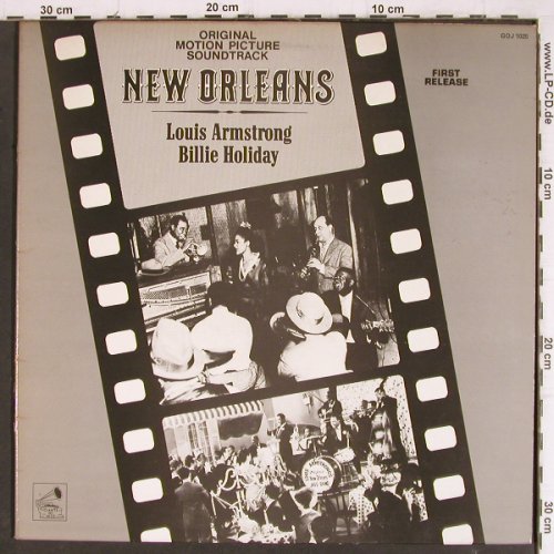 Armstrong,Louis / Billie Holiday: New Orleans, Soundtrack,Foc, Giants Of Jazz (GOJ 1025), UK, m-/vg+, 1983 Typ: LP Best.-Nr.: Y8217 Preis: 6,00 Euro