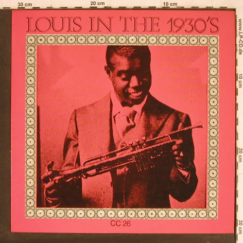 Armstrong,Louis: Louis in the 1930's, Collector's Classics (CC 26), DK Typ: LP Best.-Nr.: Y8219 Preis: 6,00 Euro