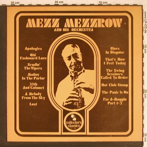 Mezzrow,Mezz  and his Orchestra: Same, vg+/m-, woc, Collector's Classic(CC 48), DK,  - LP - Y8222 - 6,00 Euro