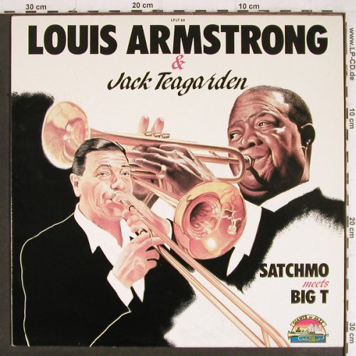 Armstrong,Louis & Jack Teagarden: Satchmo meets Big T, Giants Of Jazz (LPJT 69), I, 1987 Typ: LP Best.-Nr.: Y8237 Preis: 6,00 Euro