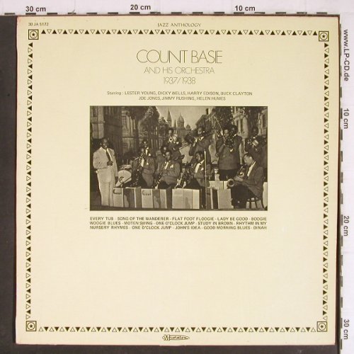 Basie,Count & His Orch.: 1937 / 1938, Musidisc (30 JA 5172), F Typ: LP Best.-Nr.: Y8239 Preis: 7,50 Euro