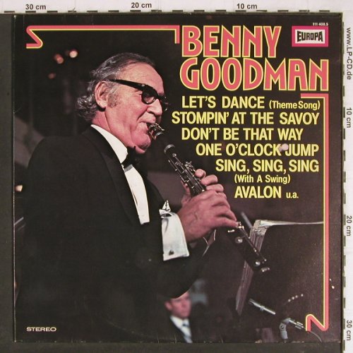 Goodman,Benny: Same, vg+/m-, Europa (111 408.5), D, 1979 Typ: LP Best.-Nr.: Y8243 Preis: 5,00 Euro