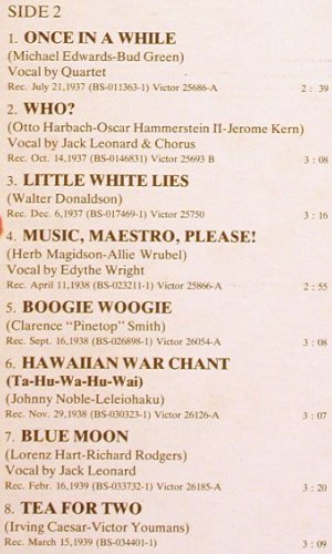 Dorsey,Tommy & his Orch.: & his Clambake Seven, 1935-1939, RCA (NL 43621), I, Ri, 1981 Typ: LP Best.-Nr.: Y8254 Preis: 6,00 Euro