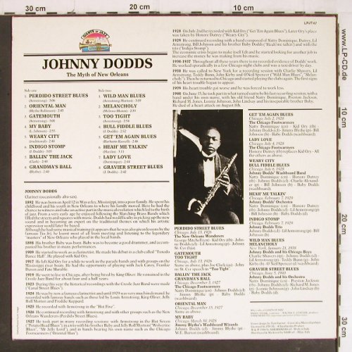 Dodds,Johnny: The Myth Of New Orleans, Giants Of Jazz (LPJT 47), I, 1986 Typ: LP Best.-Nr.: Y8259 Preis: 6,00 Euro