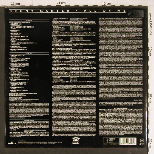 Carter,Benny: All of Me, Bluebird (NL83000), D, 1991 Typ: LP Best.-Nr.: Y8263 Preis: 7,50 Euro