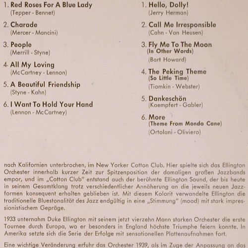 Ellington,Duke: The Duke, New E.Arrangements, Reprise, DSC (E 562), D,vg+/m- Typ: LP Best.-Nr.: Y8270 Preis: 6,00 Euro