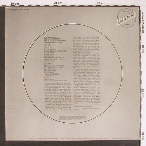 Dorsey,Tommy & His Orch.: The Beat Of The Big Bands, Embassy (EMB 31016), NL, 1973 Typ: LP Best.-Nr.: Y8274 Preis: 6,00 Euro