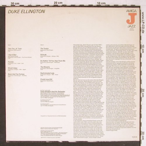 Ellington,Duke: Same, Amiga (8 55 450), DDR, 1975 Typ: LP Best.-Nr.: Y8280 Preis: 7,50 Euro