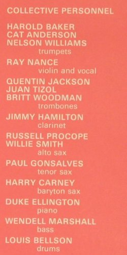 Ellington,Duke: Rare Broadcast Recordings 1951, Musidisc (20 JA 5209), F, 1977 Typ: LP Best.-Nr.: Y8282 Preis: 9,00 Euro