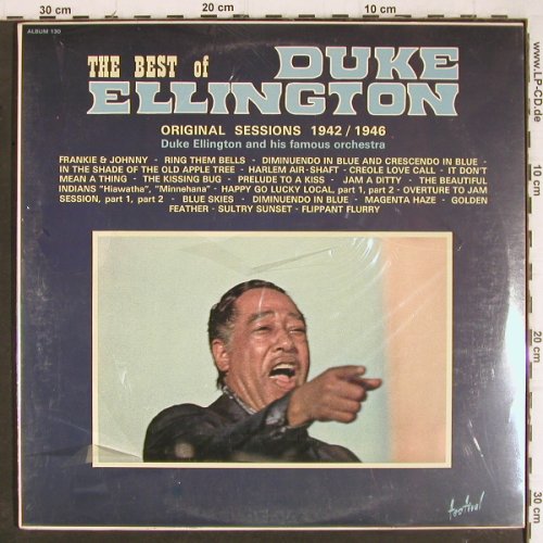 Ellington,Duke: The Best Of(1942-1946),Foc, FS-New, Festival (130), F, sealed, 1976 Typ: 2LP Best.-Nr.: Y8284 Preis: 12,50 Euro