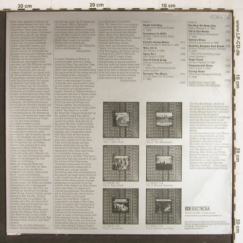 Gray,Glen & Casa Loma Orch.: Masters Of Swing, Capitol (054-81 710), D Typ: LP Best.-Nr.: Y8296 Preis: 6,00 Euro