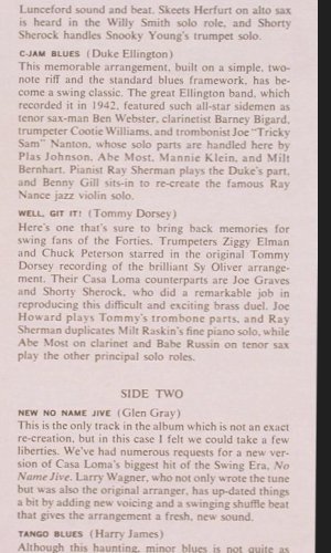 Gray,Glen & Casa Loma Orch.: They All Swung The Blues (1962), Capitol, Vol.5 (ST 1739), US Typ: LP Best.-Nr.: Y8309 Preis: 7,50 Euro