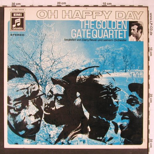 Golden Gate Quartet: Oh Happy Day, EMI Columbia (062-10 519), D Typ: LP Best.-Nr.: Y8316 Preis: 6,00 Euro
