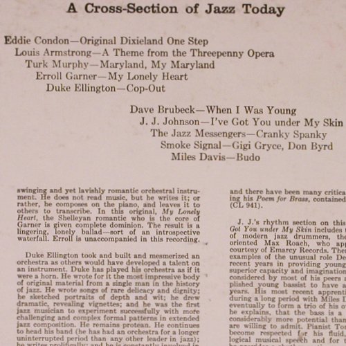 V.A.Jazz Omnibus: Eddie Condon...Miles Davis, vg+/vg+, Columbia(CL 1020), US, 1957 - LP - Y8345 - 5,00 Euro