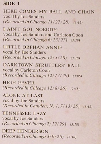 Coon,Carleton / Joe Sanders: Night Hawks, Radio's Aces, stoc, RCA Victor (LPV-511), US,vg+/vg+, 1965 Typ: LP Best.-Nr.: Y8354 Preis: 9,00 Euro