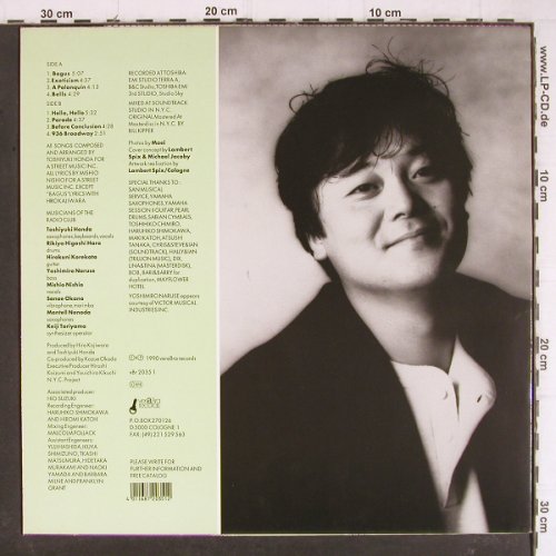 Honda Radio Club,Toshiyuki: Something Coming On, VeraBra (vBr 2035), D, 1990 Typ: LP Best.-Nr.: Y8370 Preis: 7,50 Euro