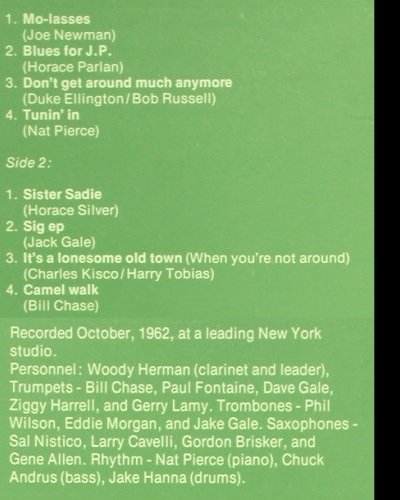 Herman,Woody: 25 Anniversary 1963, m-/vg+, Mercury (6336 369), NL, Ri Typ: LP Best.-Nr.: Y8374 Preis: 7,50 Euro