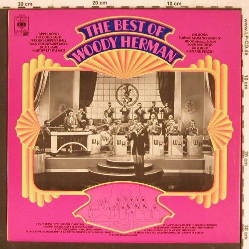 Herman,Woody: The Best Of, CBS (RM 52551), UK, Mono Typ: LP Best.-Nr.: Y8377 Preis: 7,50 Euro