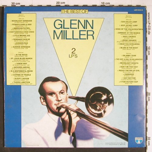 Miller,Glenn: The Best Of, Foc,(on Stage) m-/vg+, Lotus(LOP 14142/2), I, 1986 - 2LP - Y8389 - 6,00 Euro