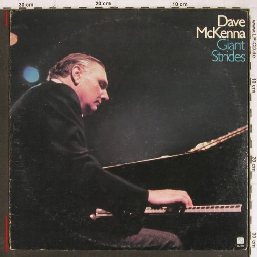 Mc Kenna,Dave: Giant Strides, m-/vg+, Concord(CJ-99), US, 1979 - LP - Y8390 - 6,00 Euro