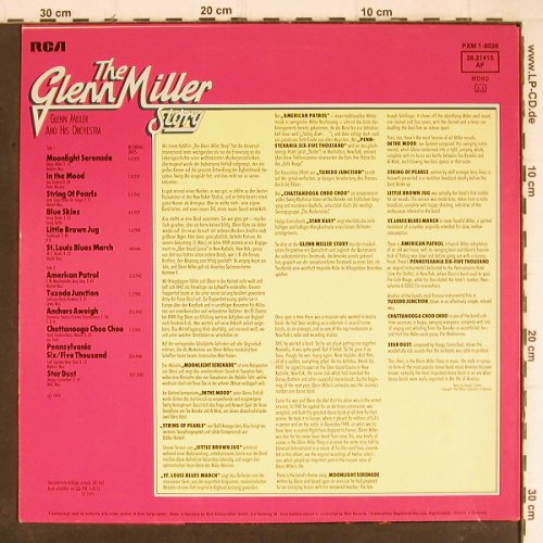 Miller,Glenn: The G.M.Story Vol.1,  Mono, RCA Victor(26.21415 AF), D, 1975 - LP - Y8396 - 6,00 Euro