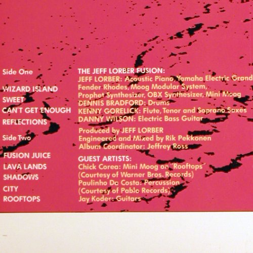 Lorber Fusion,Jeff: Wizard Island, Arista(AL 9516), US, 1980 - LP - Y8405 - 5,00 Euro