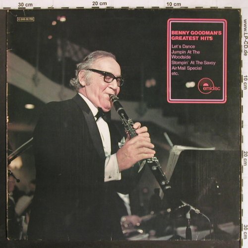 Goodman,Benny: B.G.Greatest Hits, Emidisc (C 048-50709), D,Ri, woc Typ: LP Best.-Nr.: Y8416 Preis: 6,00 Euro