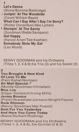 Goodman,Benny: B.G.Greatest Hits, Emidisc (C 048-50709), D,Ri, woc Typ: LP Best.-Nr.: Y8416 Preis: 6,00 Euro