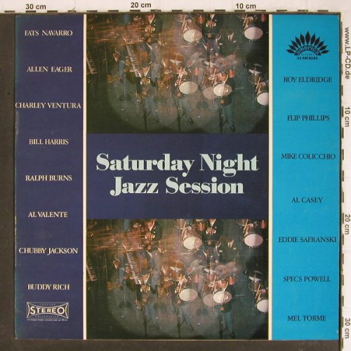V.A.Saturday Night Jazz Session: Roy Eldridge... Buddy Rich (1947), America Records(30 AM 6065), F,  - LP - Y8427 - 7,50 Euro