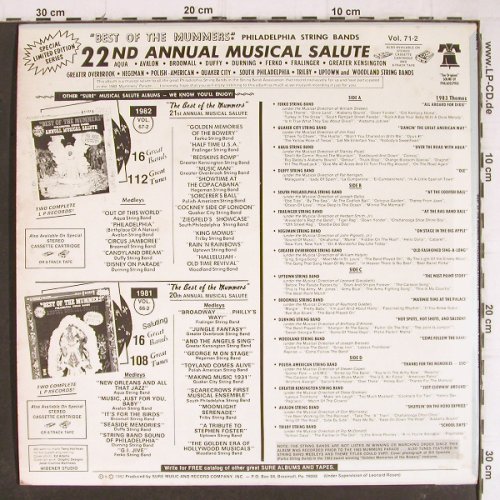 V.A.Best Of The Mummers: Ferko String Band...Tilby String Ba, Sure(Vol.71-2), US, 1982 - 2LP - Y8429 - 9,00 Euro