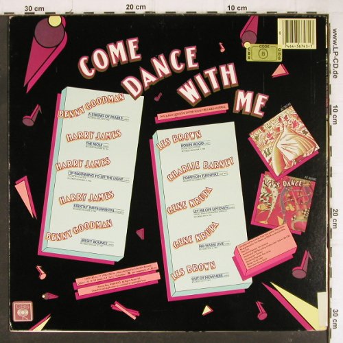 V.A.Come Dance With Me: Benny Goodman... Les Brown, 1941-47, CBS(JC 36743), US, 10 Tr., 1980 - LP - Y8438 - 6,00 Euro