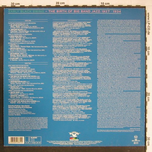 V.A.Early Black Swing 1927-34: Fletcher Henderson... Armstrong, RCA(), D, 1989 - LP - Y8439 - 7,50 Euro