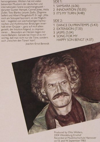 Wolters,Otto: Innovation:Solo Piano, Loft(1009), D, 1983 - LP - Y8448 - 6,00 Euro