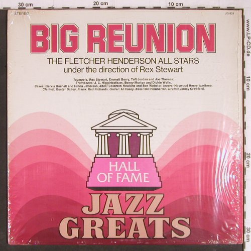 Fletcher Henderson All Stars: Big Reunion, Rex Stewart (1957), Hall of Fame (JG-624), US Typ: LP Best.-Nr.: Y8467 Preis: 7,50 Euro