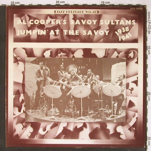 Cooper,Al  Savoy Sultans: Jumpin'at the Savoy, 1938-1940, MCA (MCA 510.083), F Typ: LP Best.-Nr.: Y8582 Preis: 9,00 Euro