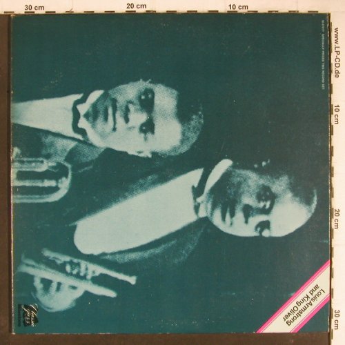 Armstrong,Louis / King Oliver: Same, Foc (1923-24), Milestone (M-47017), US, 1974 Typ: 2LP Best.-Nr.: Y8665 Preis: 9,00 Euro