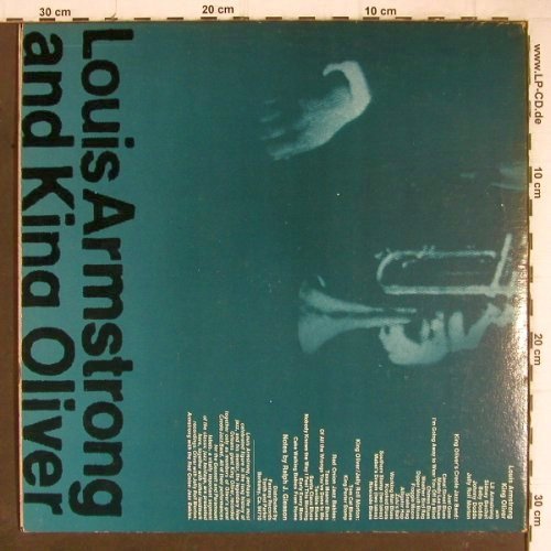 Armstrong,Louis / King Oliver: Same, Foc (1923-24), Milestone (M-47017), US, 1974 Typ: 2LP Best.-Nr.: Y8665 Preis: 9,00 Euro