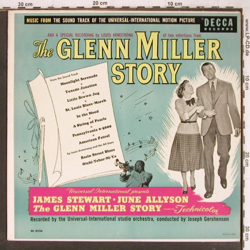 Miller,Glenn: The G.M.Story (Soundtrack) vg+/m-, Decca(DL 8226), US,  - LP - Y8673 - 6,00 Euro