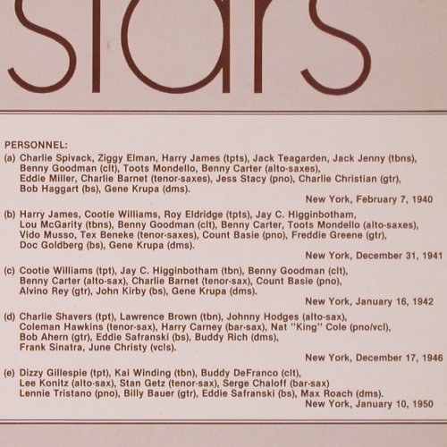 Metronome All Stars: feat.B.Goodmann,C.Basie.. Dizzy, TAX(m-8039), S,  - LP - Y8675 - 7,50 Euro