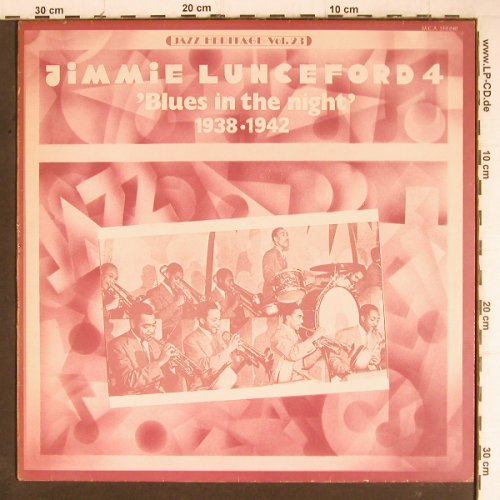 Lunceford,Jimmie: 4-Blues in the Night,1938-42 m-/vg+, MCA(510.040), F,  - LP - Y8678 - 7,50 Euro