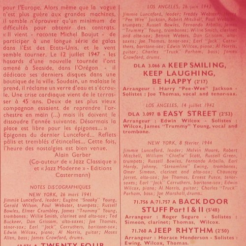 Lunceford,Jimmie: 6 -The Last Spark, 1941-44,m-/vg+, MCA(510.067), F,  - LP - Y8679 - 7,50 Euro